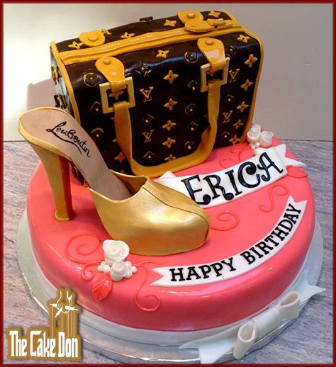 small louis vuitton cake|christian louboutin cake.